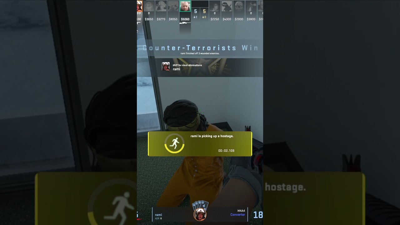 This hostage is MINE! 