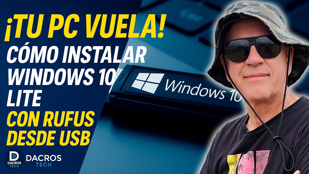🚀 ПК ЛЕТАЕТ! Как установить Windows 10 LITE через Rufus с USB (ПРОСТО и БЫСТРО)