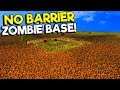 Can a No Barrier Base Survive Against 250,000 Zombies in SwarmZ?