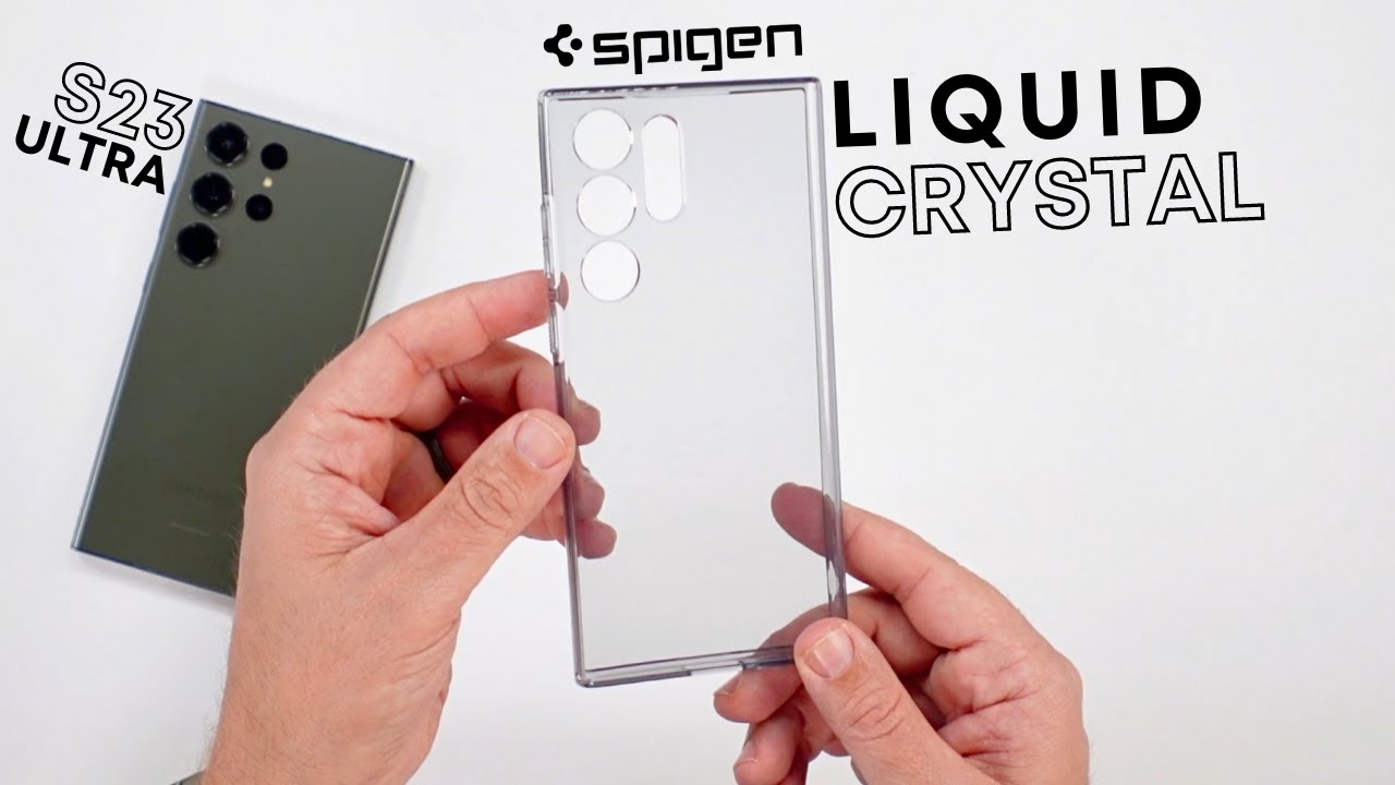 Funda Spigen Liquid Crystal GALAXY S23 ULTRA SPACE CRISTAL - Shop