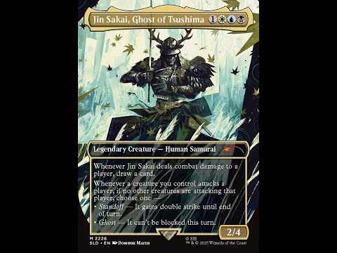 jin sakai mtg commander deck Sakai, Ghost of Tsushima | EDH Deck Tech (Playstation) and redemption MTG x Ghost of Tsushima