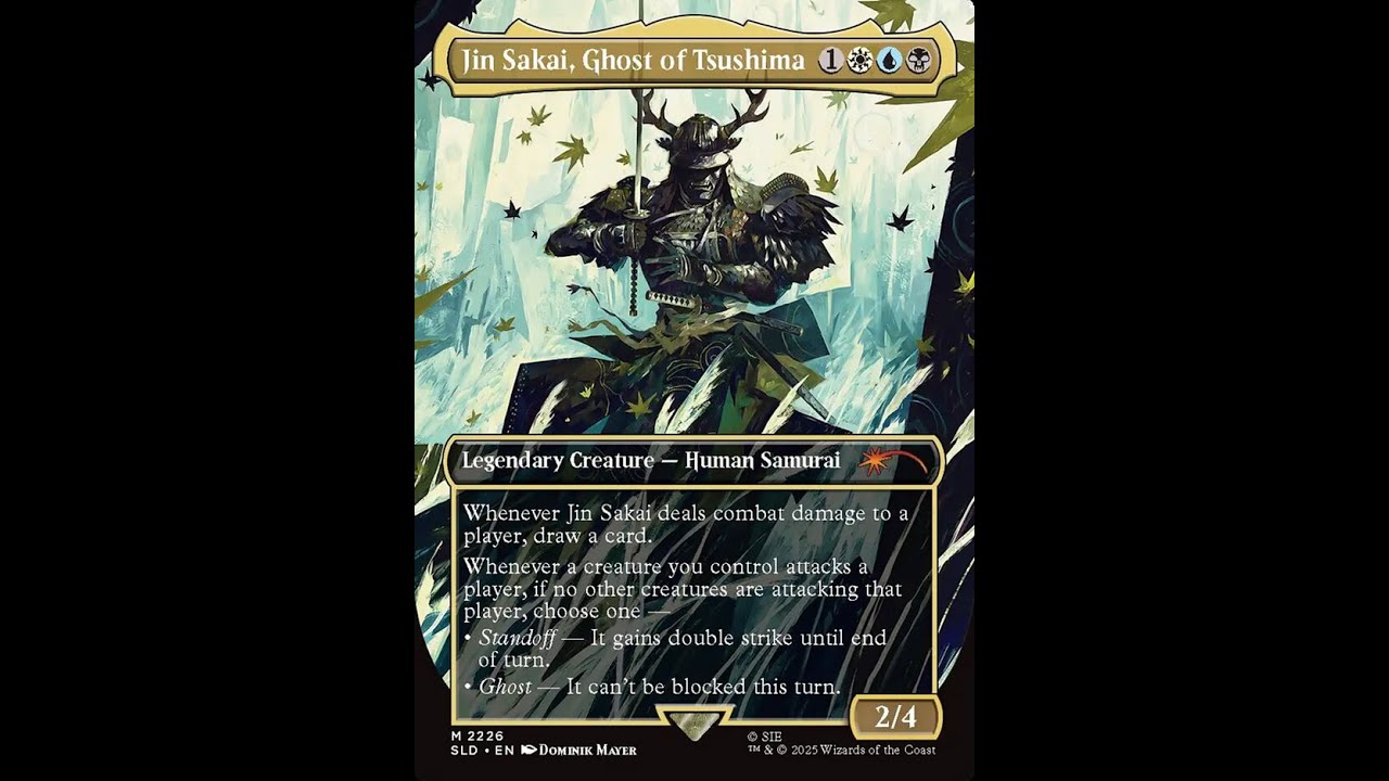 MTG Commander/EDH Deck Tech 2025 - Jin Sakai, Ghost of Tsushima (jaskirp request)