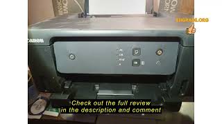 Review Canon PIXMA G1230 - MegaTank Inkjet Printer