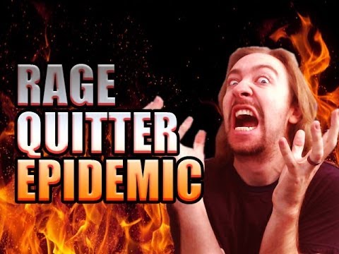 Rage Quitter Epidemic of 2014 - Save Online Fighting Games! 