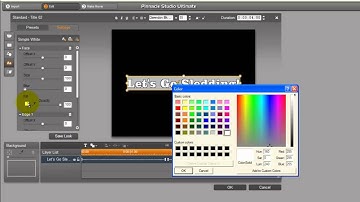 Title Editing: Pinnacle Studio Titles