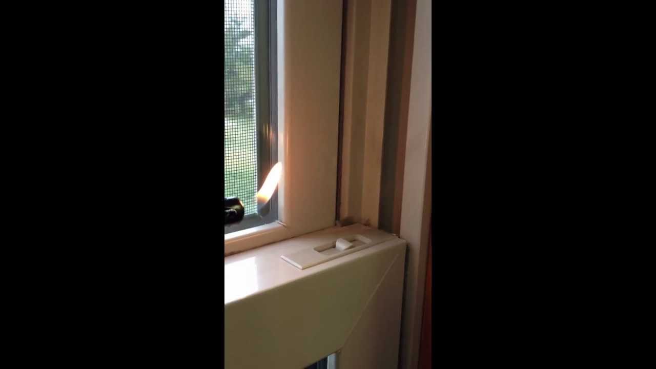 Simington Window Air Leak