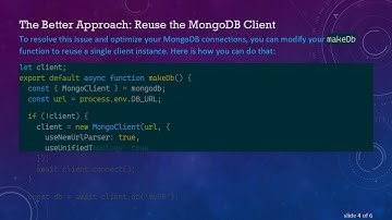 How to Pass MongoDB into Functions in Node.js Correctly