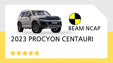 BEAM NCAP 2023 PROCYON CENTAURI CRASH TEST