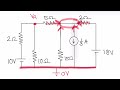 Node analysis (KCL) problem 1