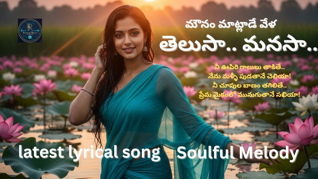Telusa Manasaa Song | Soulful Melody | Rytham Music | New Telugu Songs 2026