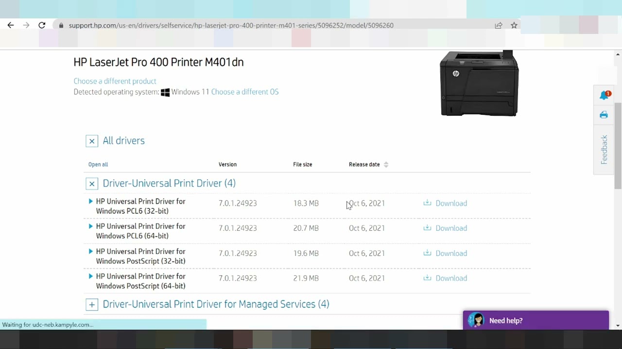 HP LaserJet Pro 400 Driver Download Windows 11, Windows 10, Mac 12, Mac 11 YouTube