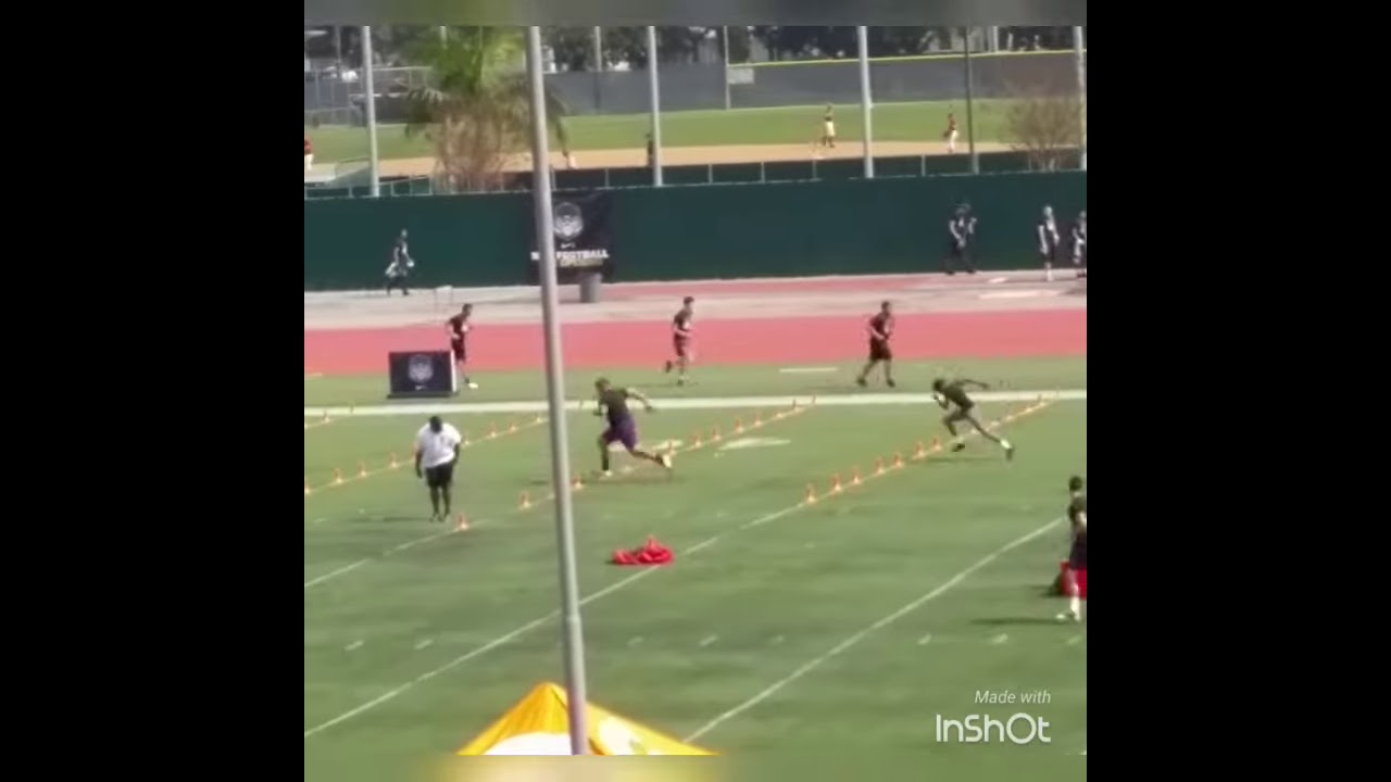 Madison High freshman Kenan Christon Jr goes 4.51 at Nike combine