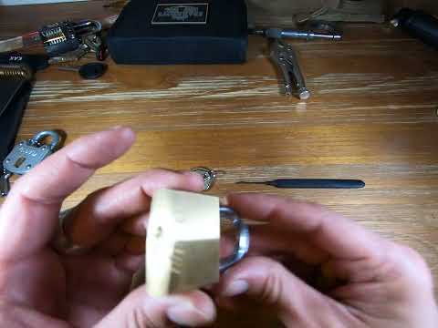 Master Lock 140 lockpicking