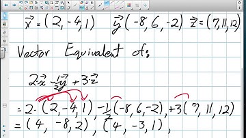 Finding resultant vectors in Three Space Grade 12 Calculus and Vectors Lesson 6 7 7 3 13)