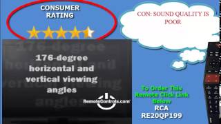 RCA 19 Class LED HDTV/DVD Combo Review RCA LED HDTV 32” Class - LED32G45RQ