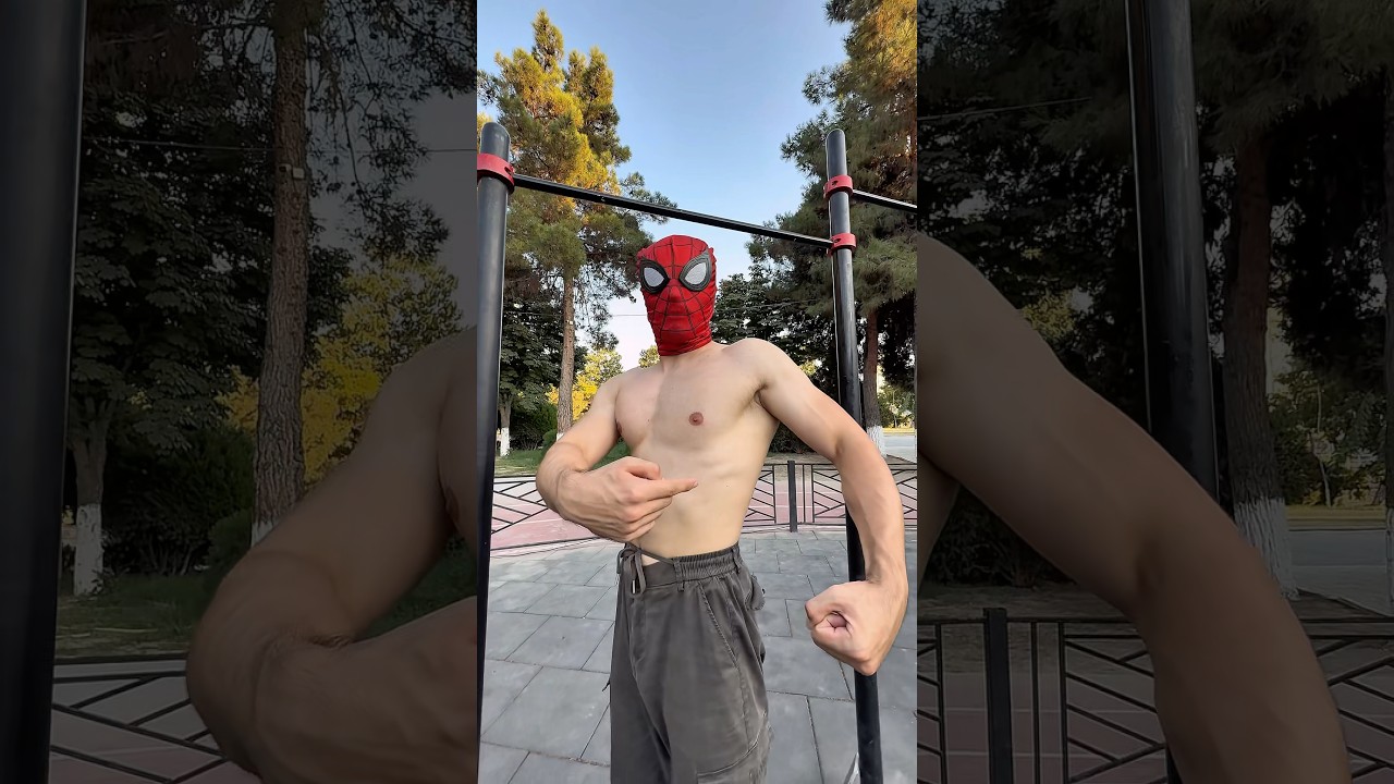 Spider-Man wings workout 🕷️✅ 