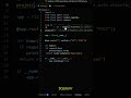database configuration and initialization