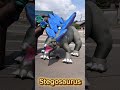 Dinosaur shooting game event production / Tyrannosaurus Inflatable / 恐竜シューティング ステゴサウルス #Dinosaur