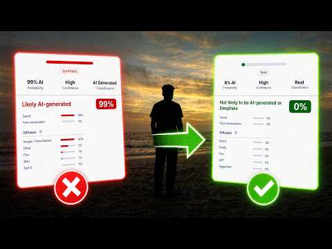 How to remove AI detection on ANY image (Full Tutorial)