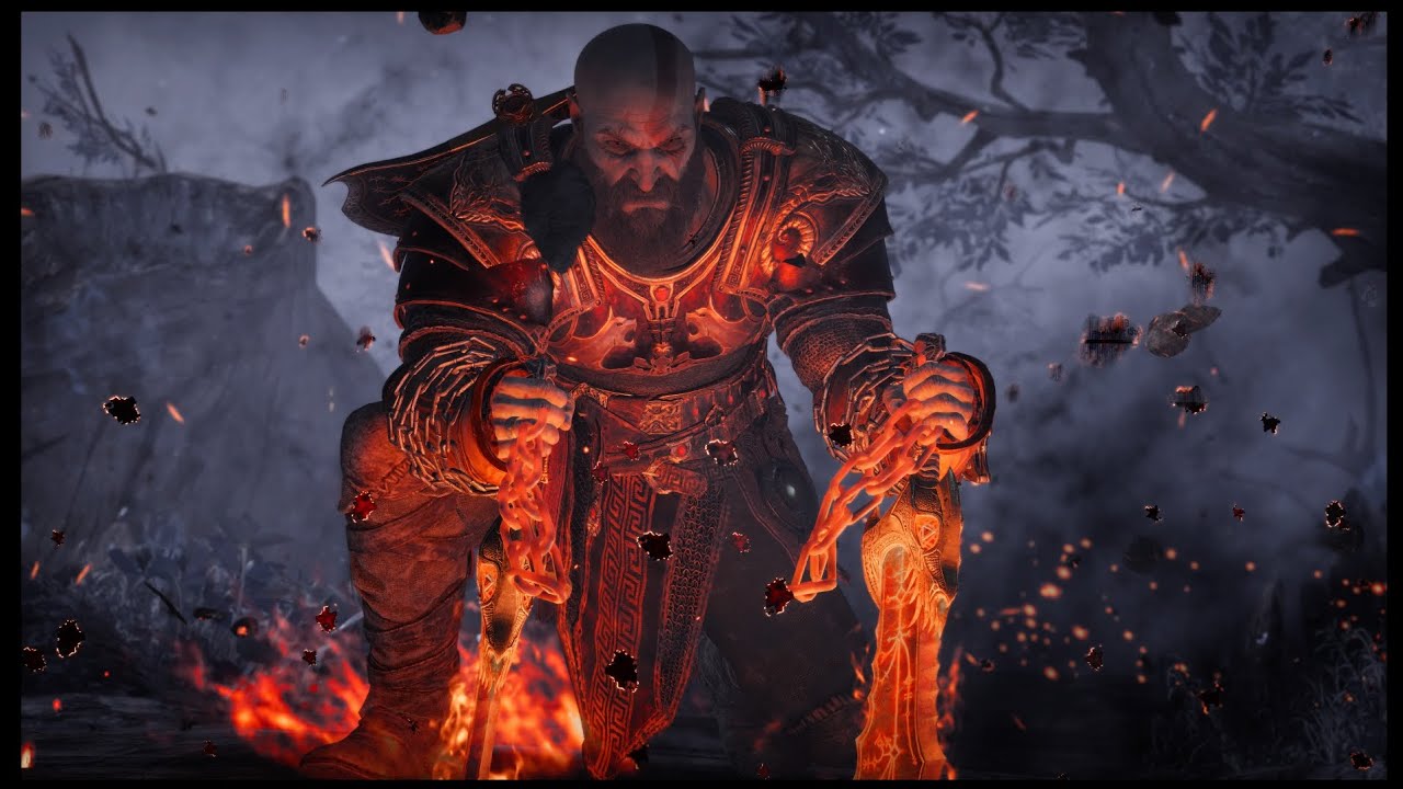 Ares armour vs all the story bosses GMGOW ng + god of war ragnarok 🔥 ...