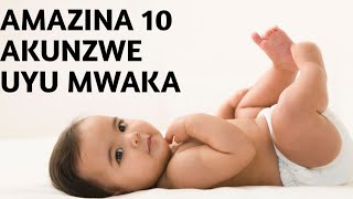 AMAZINA 10 Y'ABANA   BABAHUNGU AKUNZWE CANE MURI UYUMWAKA WA 2025 