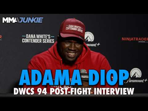 Adama Diop reacts to Dana White's comments on performance, says best yet to come | DWCS 94