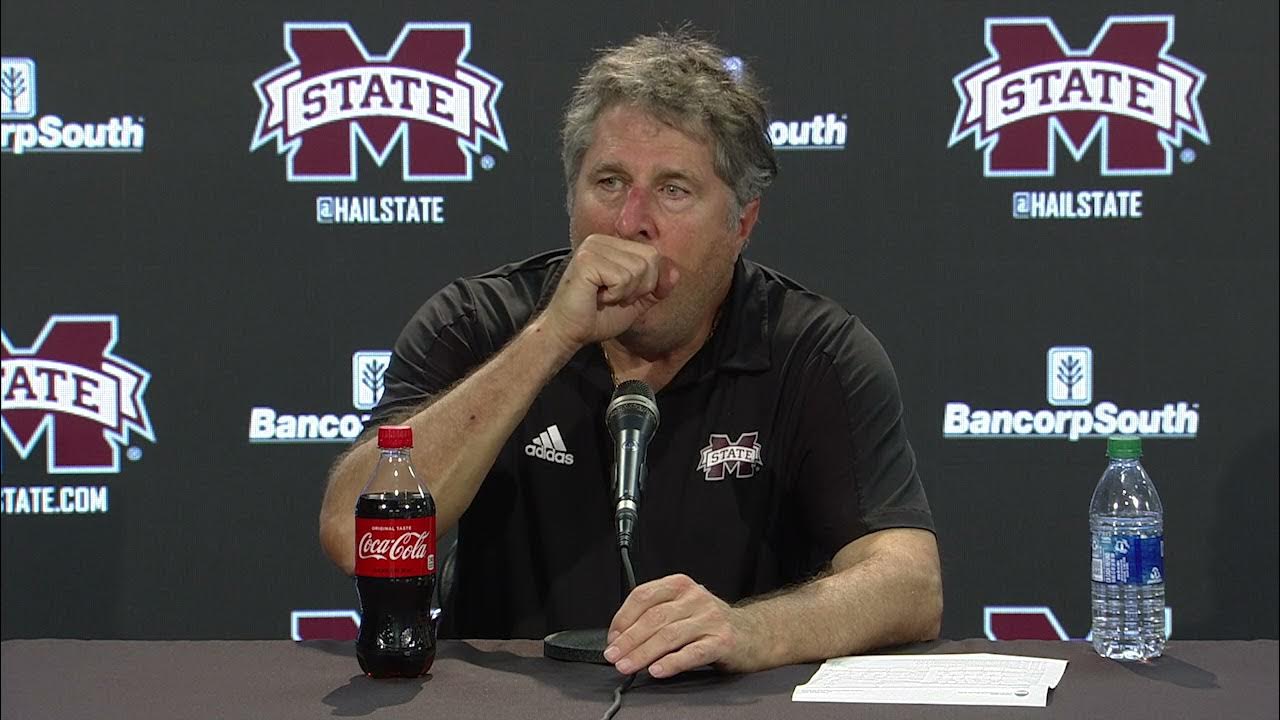 Coach Mike Leach Post Game Press Conference after LOSS to LSU YouTube