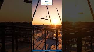 Smart construction starts with PEB #warehousesolutions #preengineeredbuilding #samruddhisystems #PEB