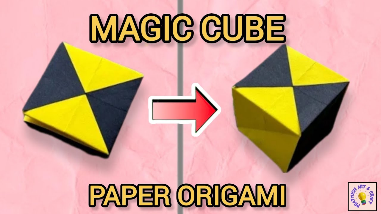 How to make Origami paper magic cube | Easy paper origami magic cube ...