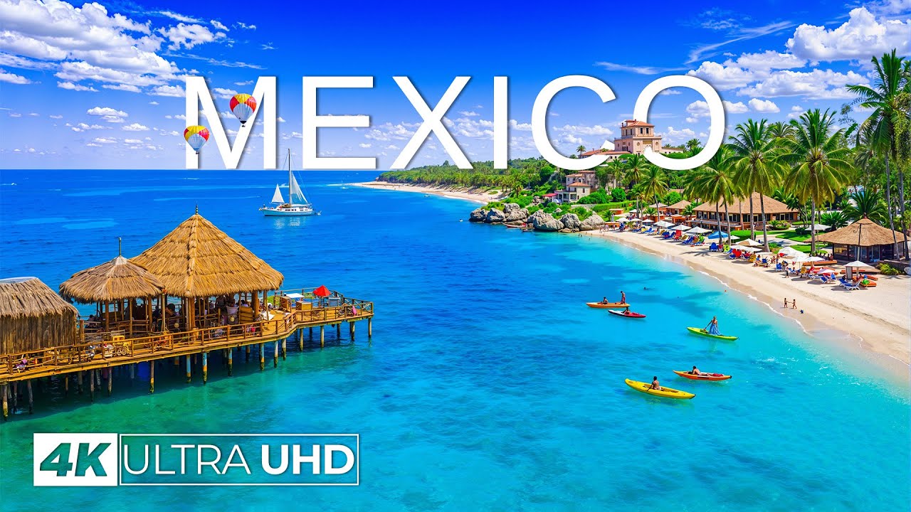 [4K] Mexico 2026 🇲🇽 Timeless Beaches, Lush Rainforests & Hidden Coves | 4K Drone Footage
