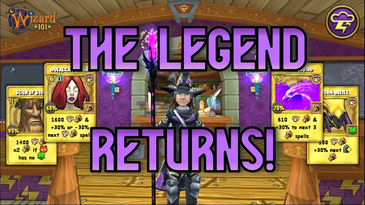 Wizard101: MAX STORM PvP (130): The LEGEND Returns!