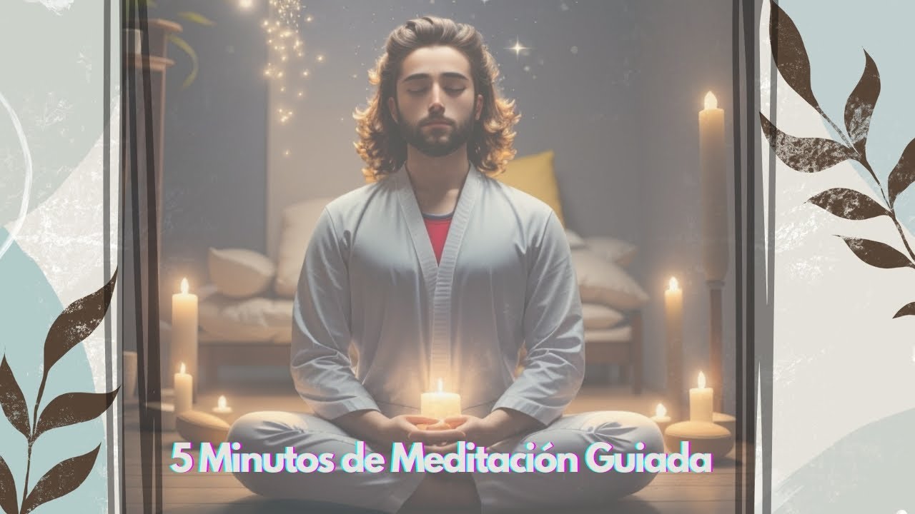Meditación guiada para relajar cuerpo y mente en 5 minutos - YouTube