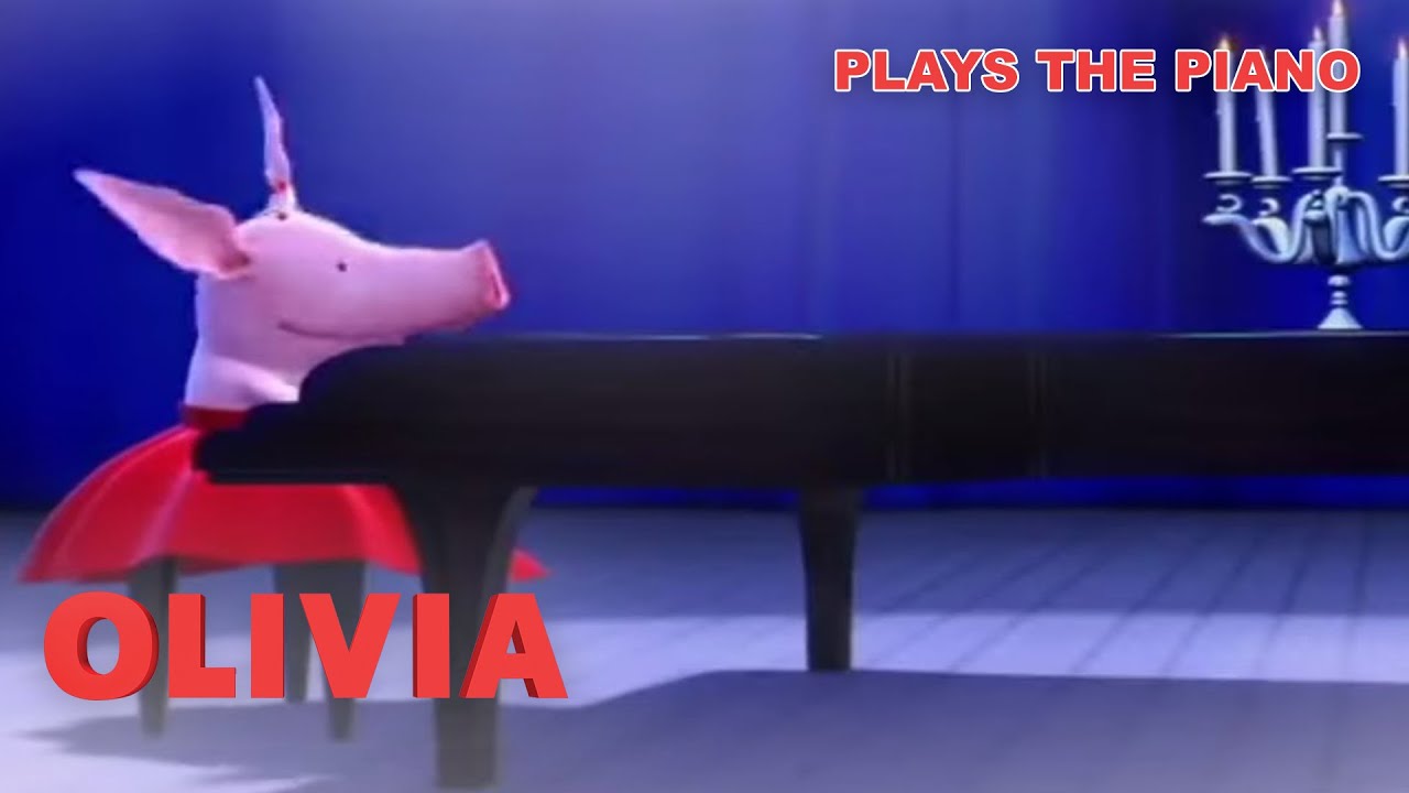 Olivia Plays the Piano | Olivia The Pig l Full Episode | Cartoons for Kids