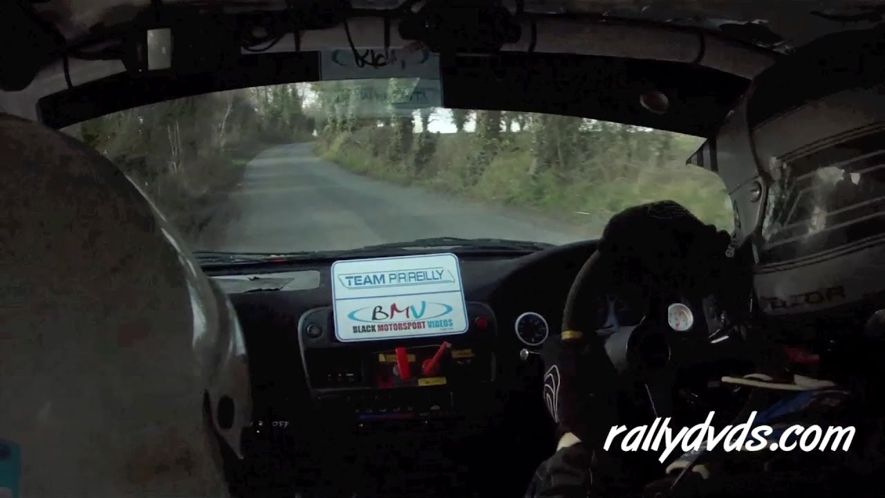 Mark McDermott & Patrick Brides - Birr Stages Rally 2013 - Stage 4