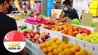 Singapore Walk - Morning Scene At Wet Market, Toa Payoh Lorong 7, November 2020 [4K], Binaural Audio