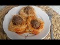 Нереально быстрый и вкусный рецепт Гнёзда из макарон с фаршем! ПП еда рецепты