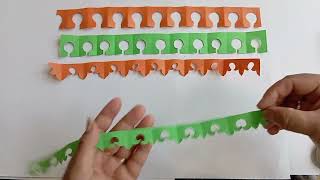 Tricolour boarder decoration ideas