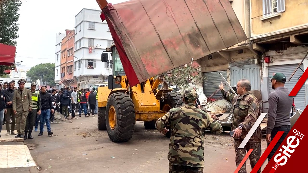 السلطات تشن حملة شرسة ضد محتلي الملك العمومي بسوق 