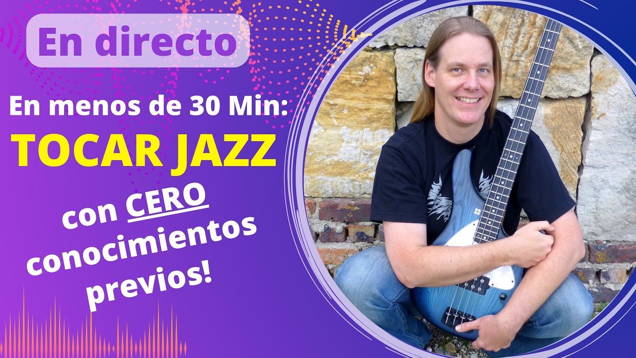 Bajista de Jazz en MENOS DE 30 MIN. | sin conocimientos!