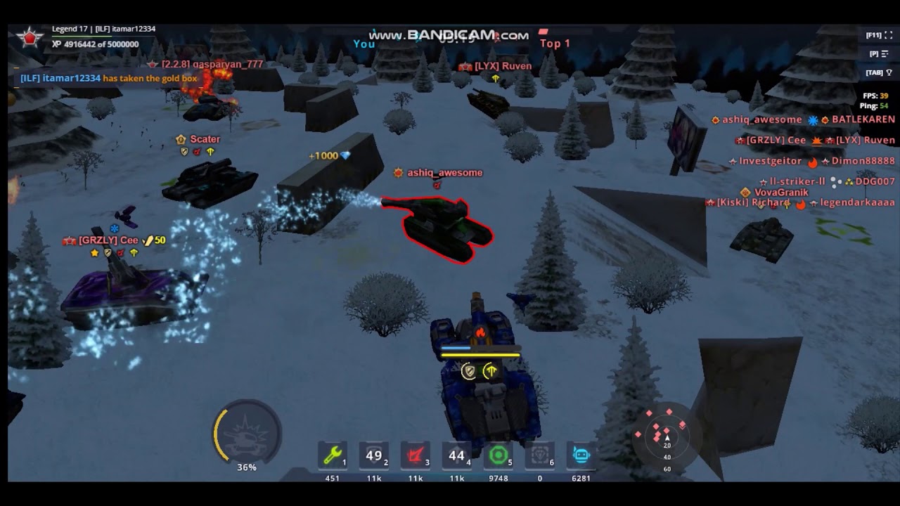 Tanki Online- Gold Box Montage Christmas 2021