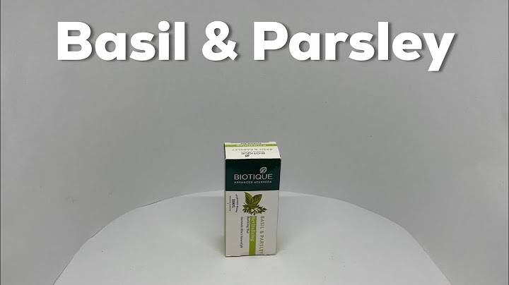 Biotique basil and parsley soap review