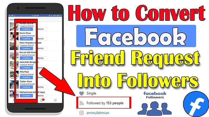 Convert Facebook request to your Follower or How to accept friends as your Followers. AminUllahMian - DayDayNews