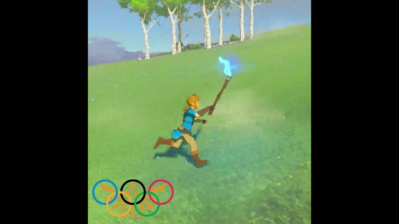 Blue Flame Torch Run BOTW Olympics Short YouTube