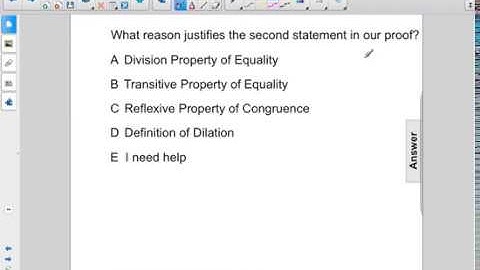 Geometry Transformations Released PARCC Q Q106