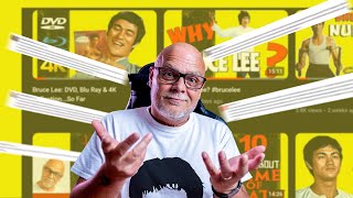 A Few COMMENTS on BRUCE LEE videos #brucelee
