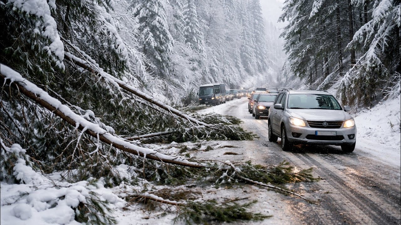 Uživo Jablanica - Prozor katastrofalni putevi