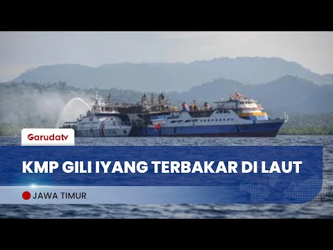 KMP Gili Iyang Terbakar di Laut, 220 Penumpang Diserang Kepanikan
