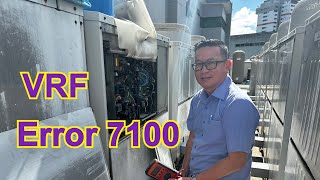 How To Solve Vrf Aircon Error 7100