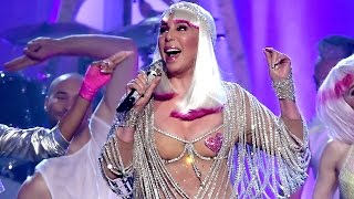 Cher Accepts Icon Award & SHINES During Performance At 2017 Billboard Awards
