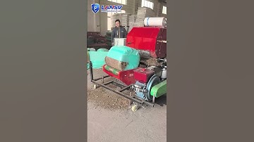 Mini Farm Use Corn Silage Packing Machine Square Hay Baler Wrapper Machine Silage Hay Round Baler